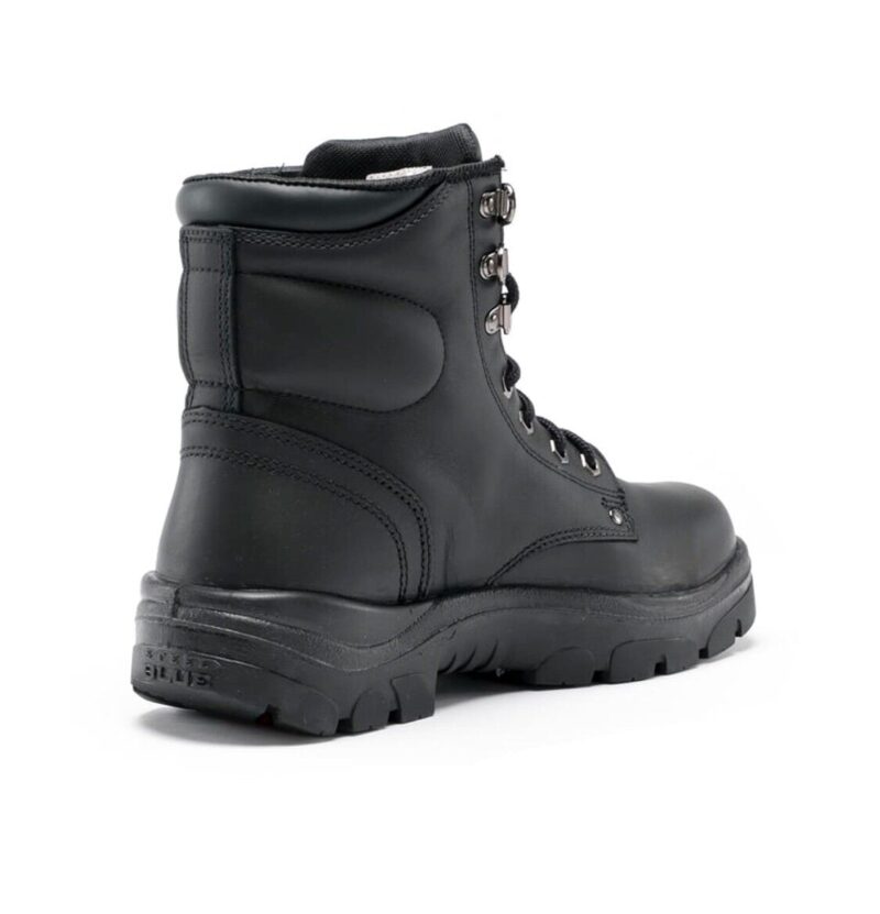 Steel Blue Argyle Black Boot 322102 Steel Cap Safety Nitrile Sole - LARGE SIZES