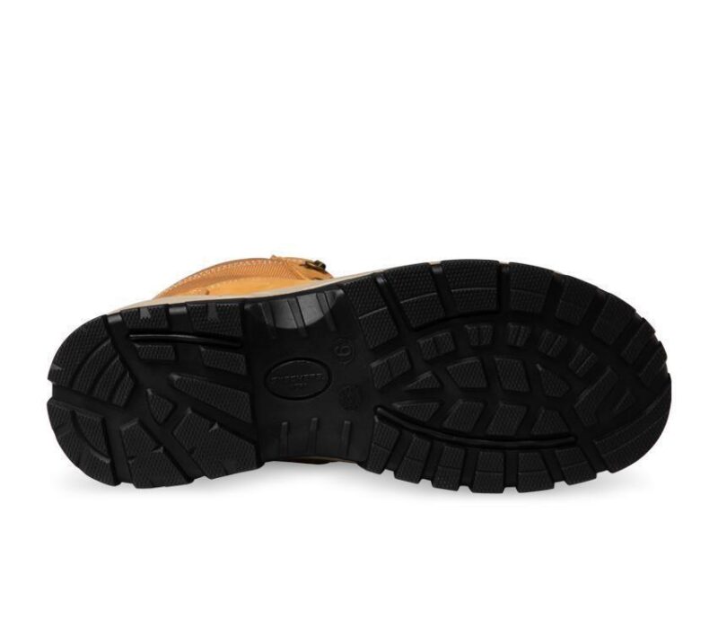 Sketchers Men's Wheat zip Composite Toe Safety Work Boot, Memory Foam Comfort