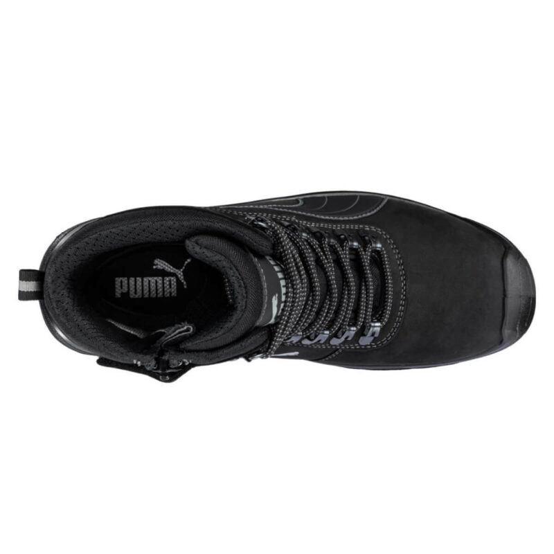 Puma 630527 'Sierra Nevada Black' Zip Composite Toe Safety work boot WATERPROOF