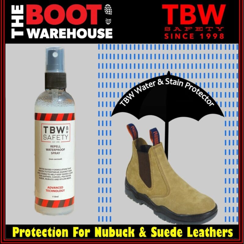 TBW Water & Stain Protection For Nubuck & Suede Leathers - Mongrel, Oliver Boots