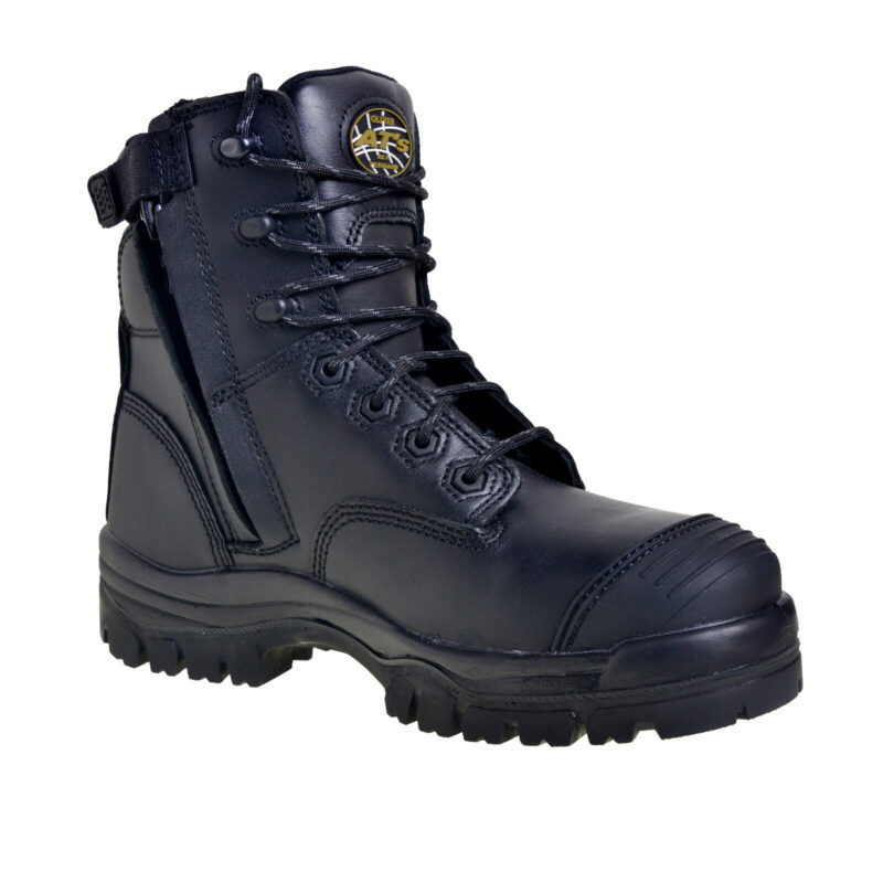 Oliver Work Boots, 45645Z, Zip, Lace-Up, Non-Metal, Composite Toe Cap Safety NEW