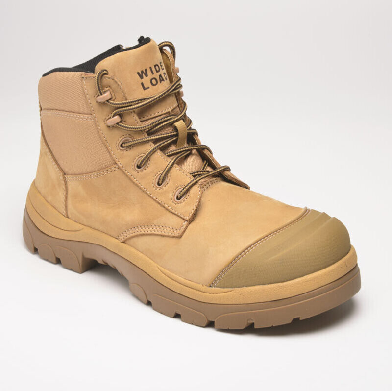 Wide Load 690WZC - 6E Extra Wide Fitting, Wheat Composite Toe Safety Work Boots