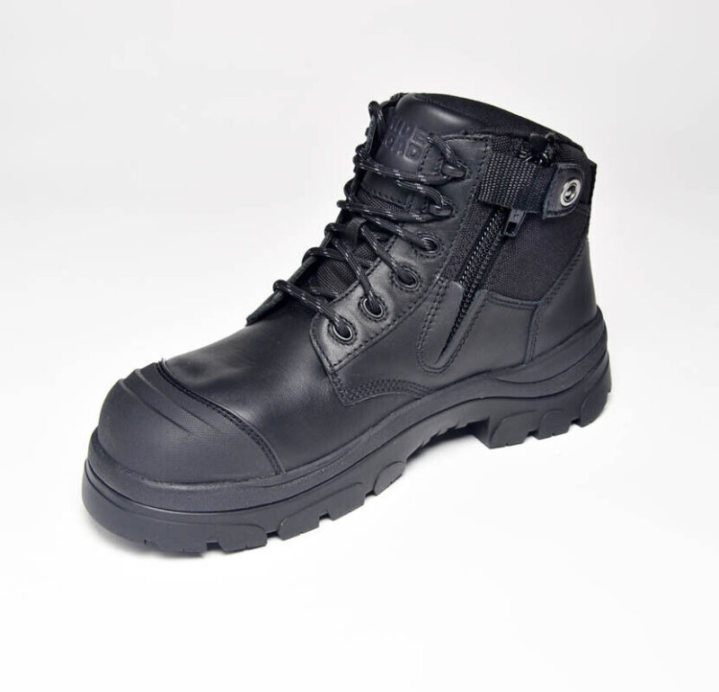 Wide Load 690BZC - 6E Extra Wide Fitting, Black Composite Toe Safety Work Boots