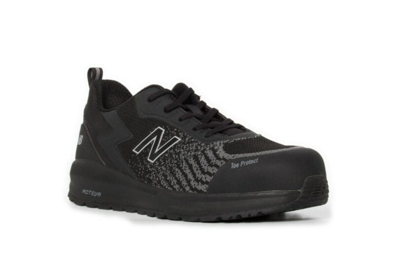 New Balance Speedware Black Men’s Steel Toe Safety Work Shoe 2E Wide Fitting