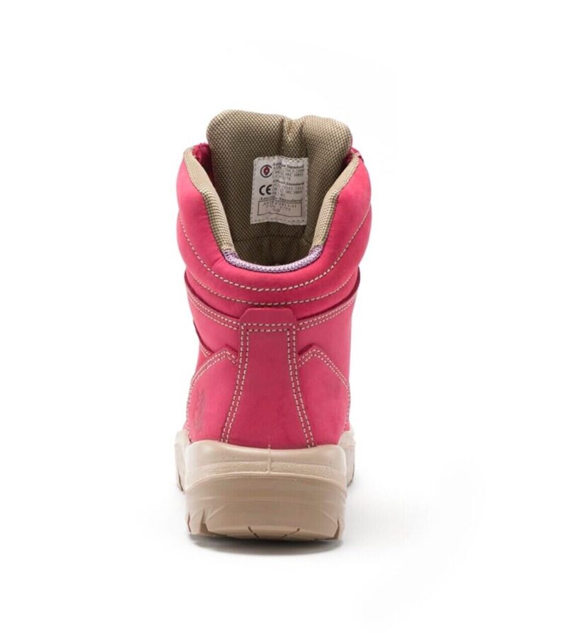 Steel Blue 512761 PINK Southern Cross Zip Womens, Steel Toe Cap Safety Work Boot
