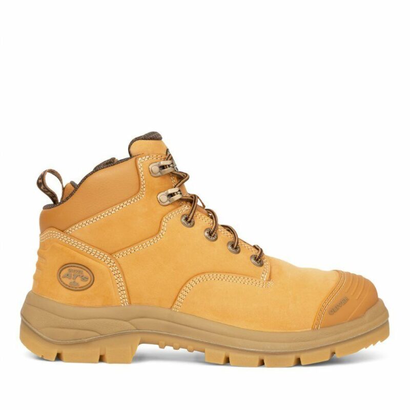 Oliver Wheat 55330Z Safety Steel Toe Zip Comfortable Work Boot NEW STYLE 55-330z