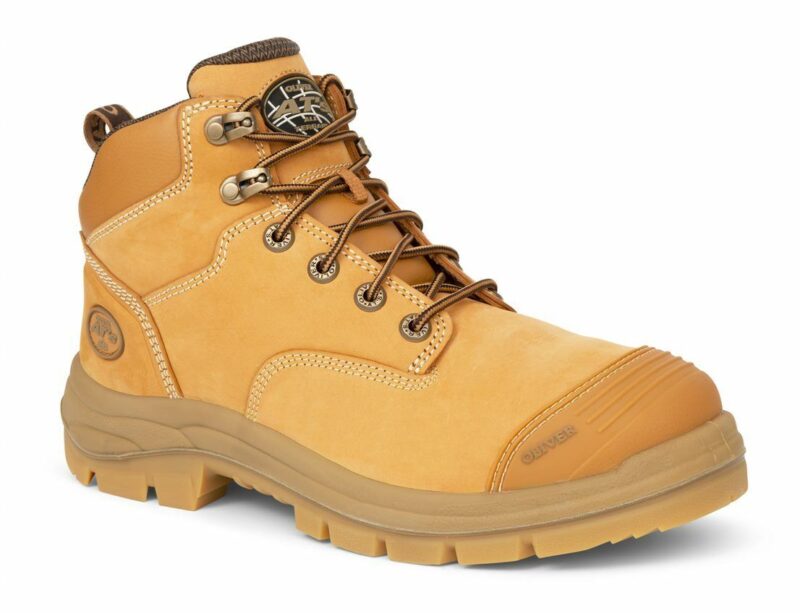 Oliver Wheat 55330Z Safety Steel Toe Zip Comfortable Work Boot NEW STYLE 55-330z