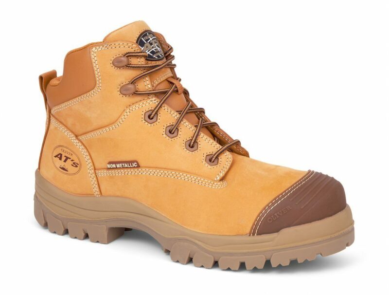 Oliver Wheat 45630z 130mm Composite Safety Toe Zip Work Boots 45-630z NEW STYLE!