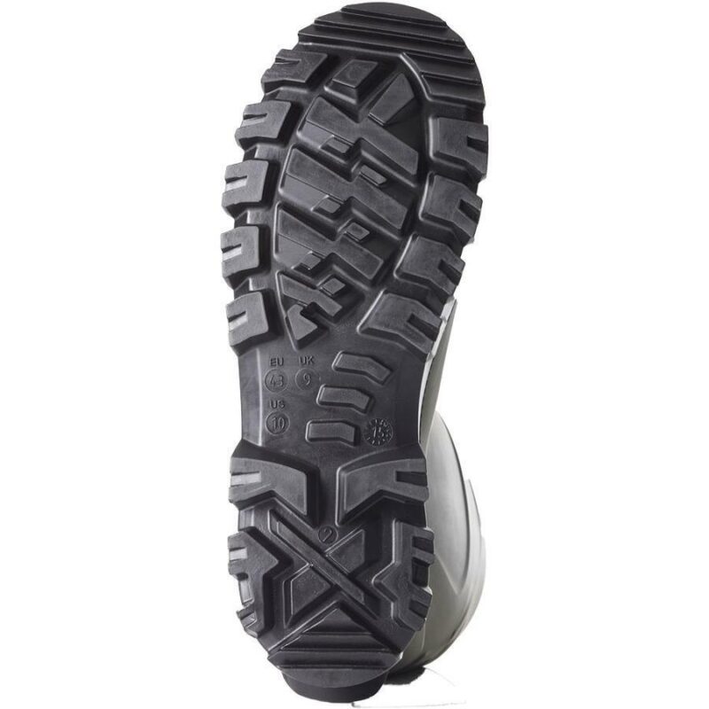 BEKINA 'StepLite X' GREEN Work Safety Gumboots Steel Toe Cap. 40% Lighter