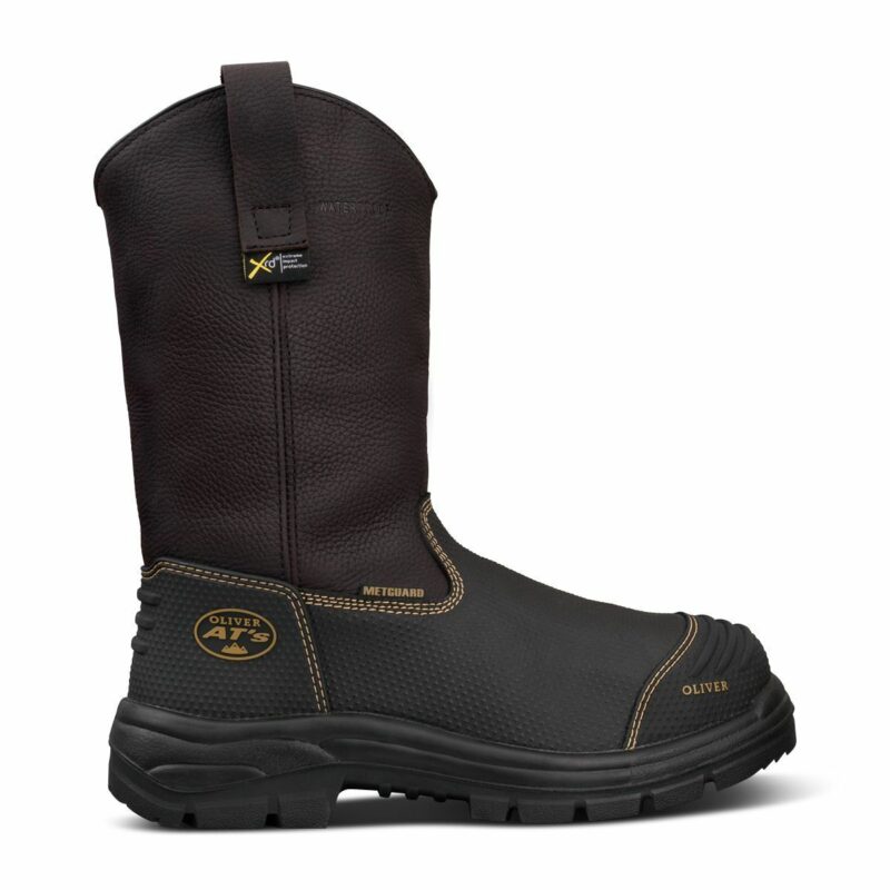 Oliver 65493 240mm Work Boots Steel Cap Safety Pull On Riggers 100% WATERPROOF!