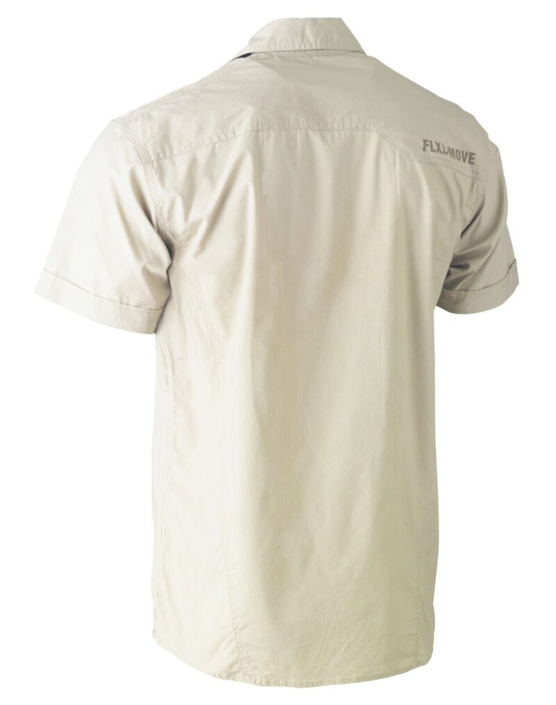 Bisley FLEX & MOVE™ Utility Work Shirt (BS1144) - Short Sleeve - STRETCH COMFORT