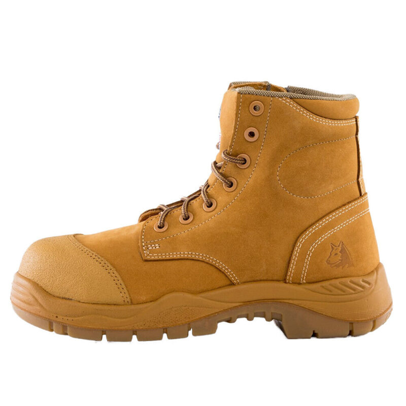 Steel Blue ARGYLE 317532 COMPOSITE Toe Cap Safety Work Boots. ZIP & SCUFF CAP