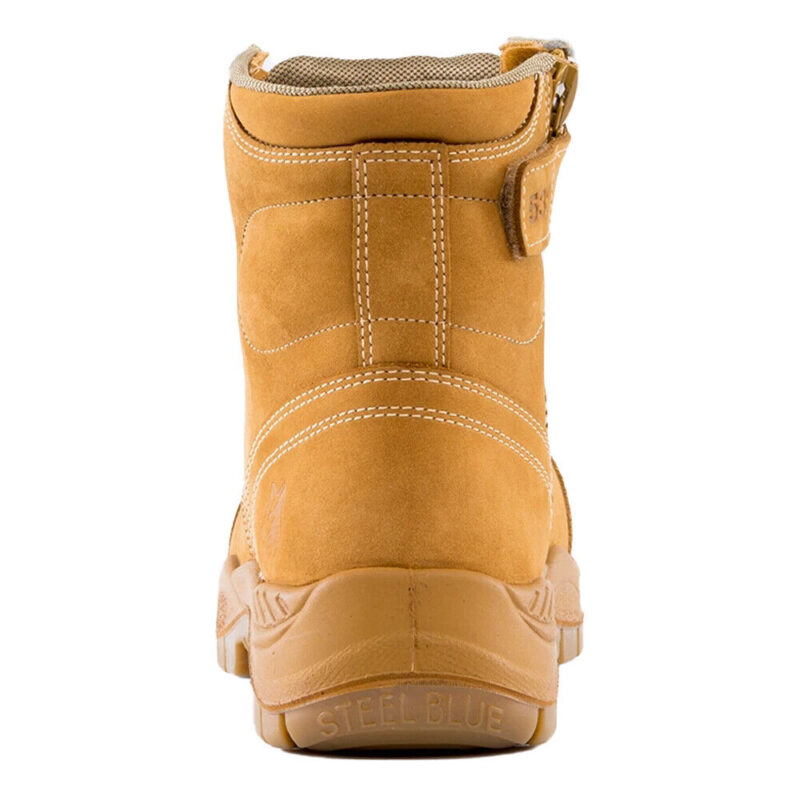 Steel Blue ARGYLE 317532 COMPOSITE Toe Cap Safety Work Boots. ZIP & SCUFF CAP