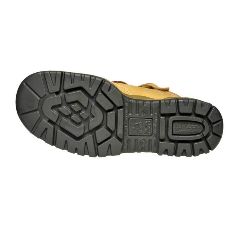 Mongrel 261050 Work Boots. Steel Toe Safety.  Wheat Zip-Side. BAMBOO SOCKS COMBO