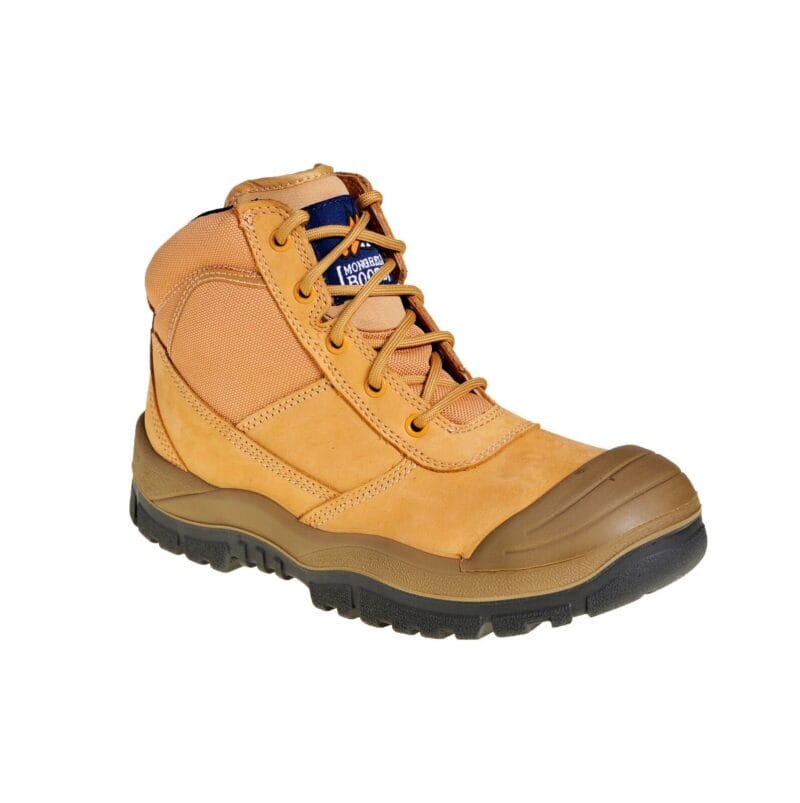 Mongrel 461050 'SUPER SAVER' Men's Work Boots. Steel Toe Safety. Zip. Scuff Cap