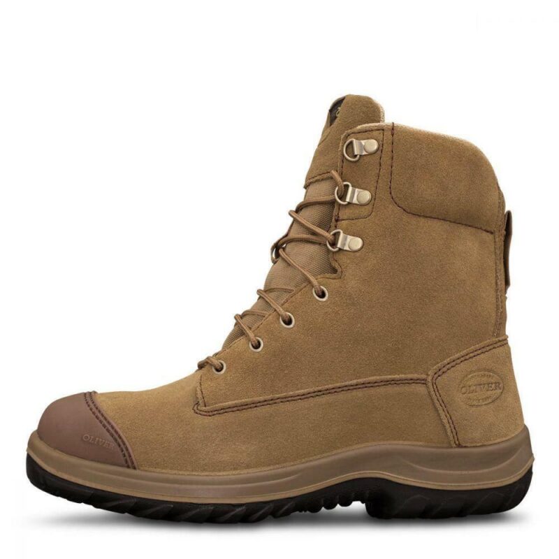 Oliver 34674 Work Boot. Steel Toe Cap Safety. Zip-Side. Scuff Cap. NEW STYLE!