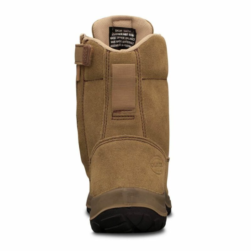 Oliver 34674 Work Boot. Steel Toe Cap Safety. Zip-Side. Scuff Cap. NEW STYLE!