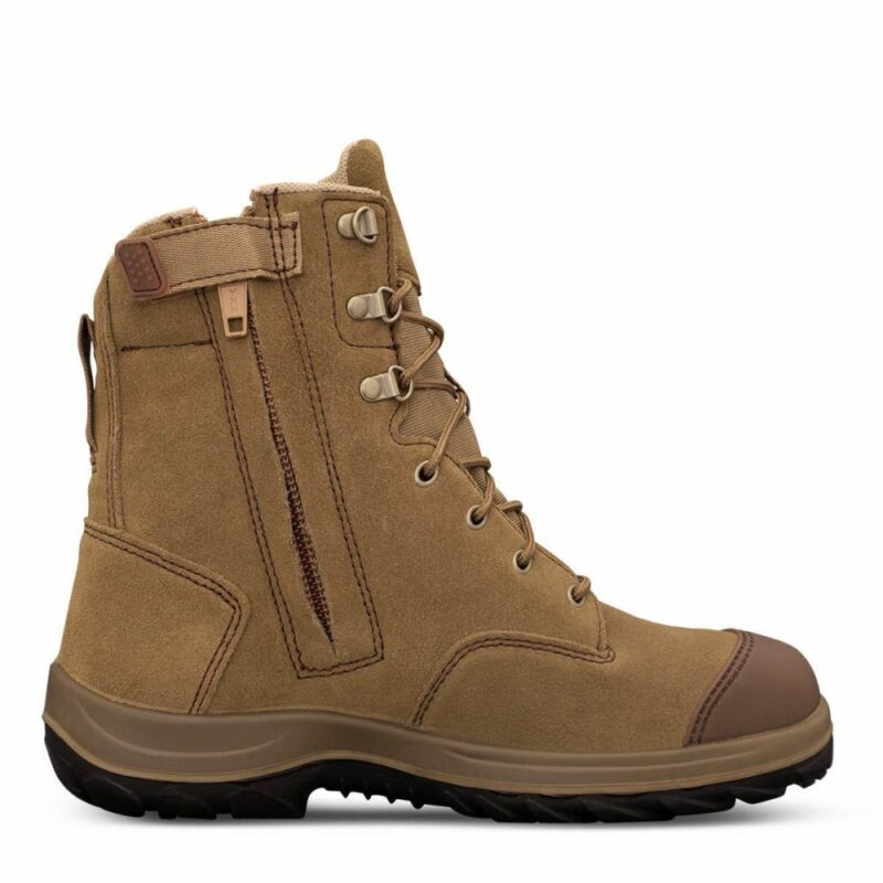 Oliver 34674 Work Boot. Steel Toe Cap Safety. Zip-Side. Scuff Cap. NEW STYLE!