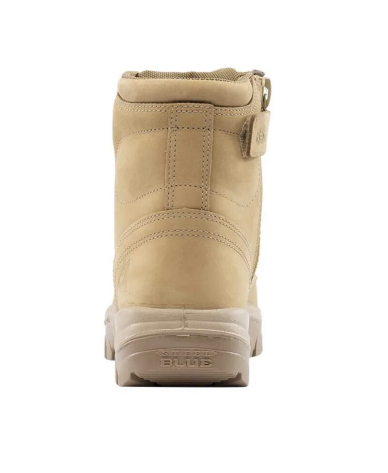 Steel Blue "312652" Sand Argyle Zip Work Boots  Scuff Cap Steel Toe Anti-Static