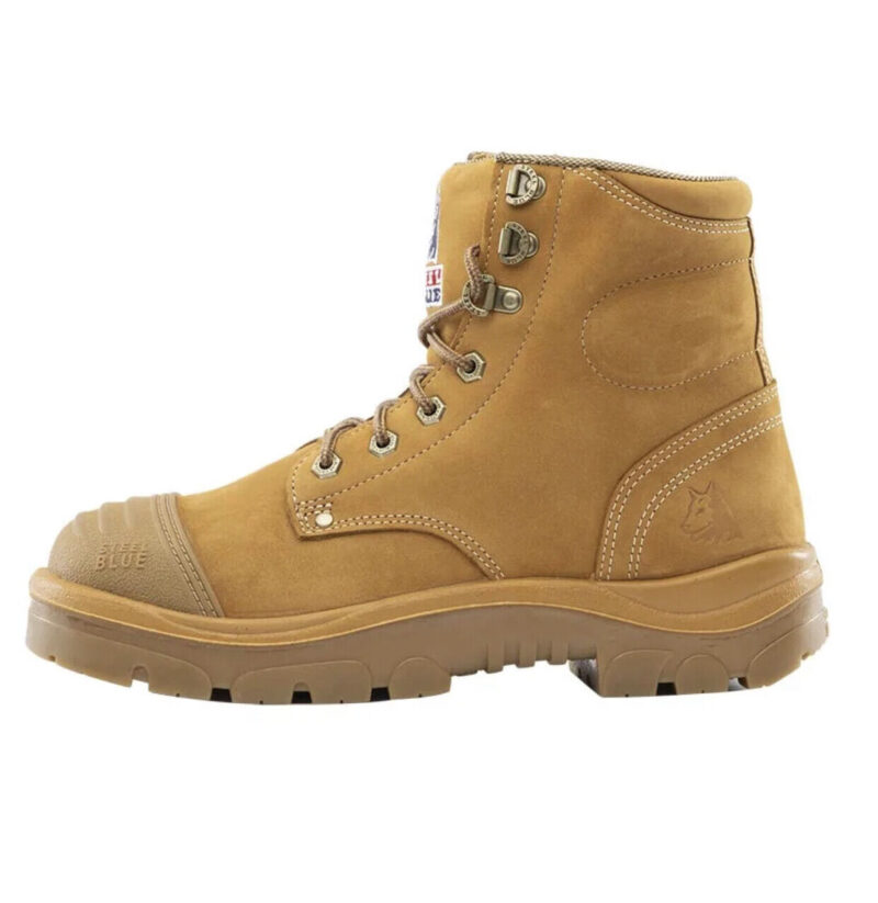 Steel Blue "312652" Wheat Argyle Zip Work Boots  Scuff Cap Steel Toe Anti-Static