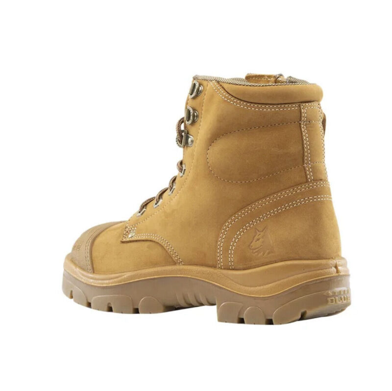 Steel Blue "312652" Wheat Argyle Zip Work Boots  Scuff Cap Steel Toe Anti-Static