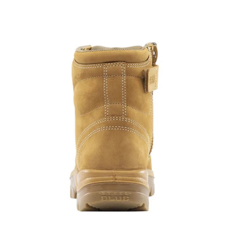 Steel Blue "312652" Wheat Argyle Zip Work Boots  Scuff Cap Steel Toe Anti-Static