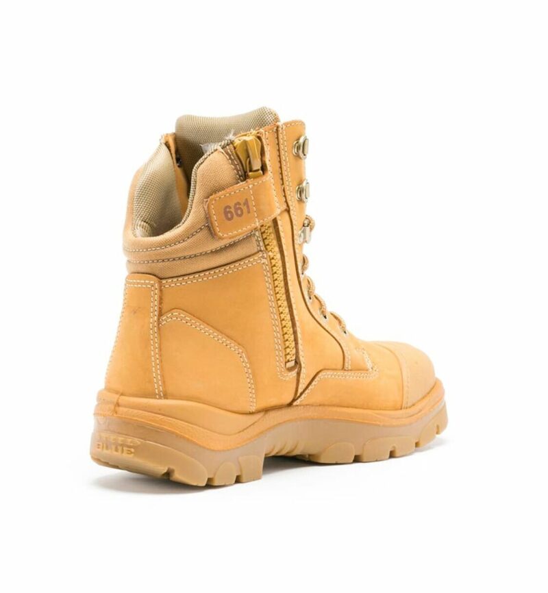 Steel Blue Southern Cross Safety Work Boot 312661 Wheat 150mm  ZIP. SCUFF CAP