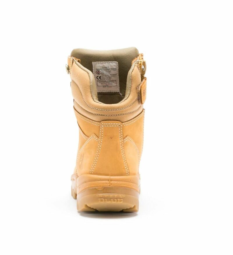 Steel Blue Southern Cross Safety Work Boot 312661 Wheat 150mm  ZIP. SCUFF CAP