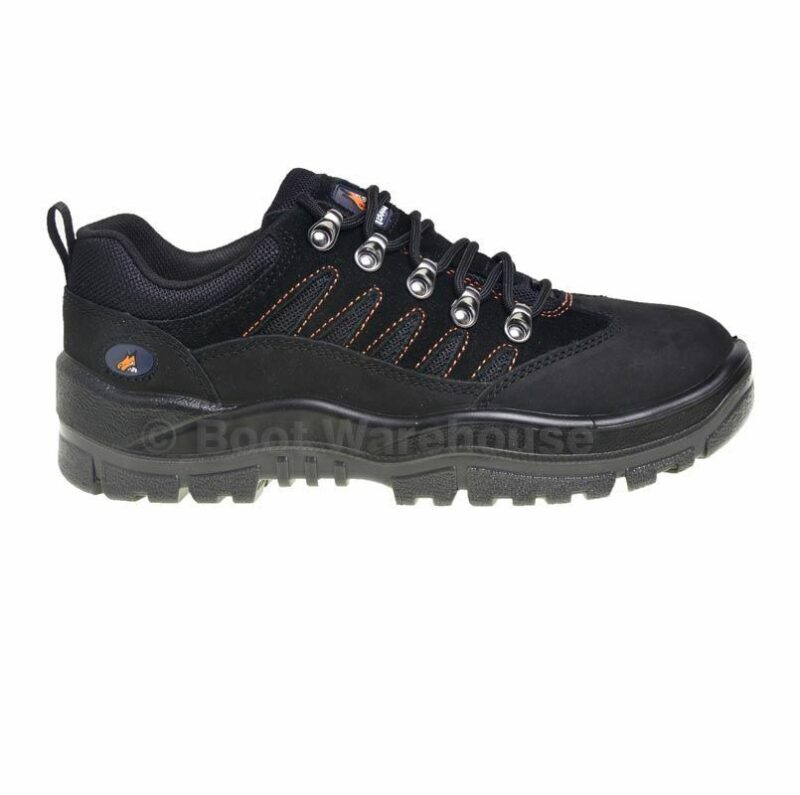 Mongrel Work Boots 390080, Aluminum Safety Toe Cap, Black/Grey 'NEW STYLE'