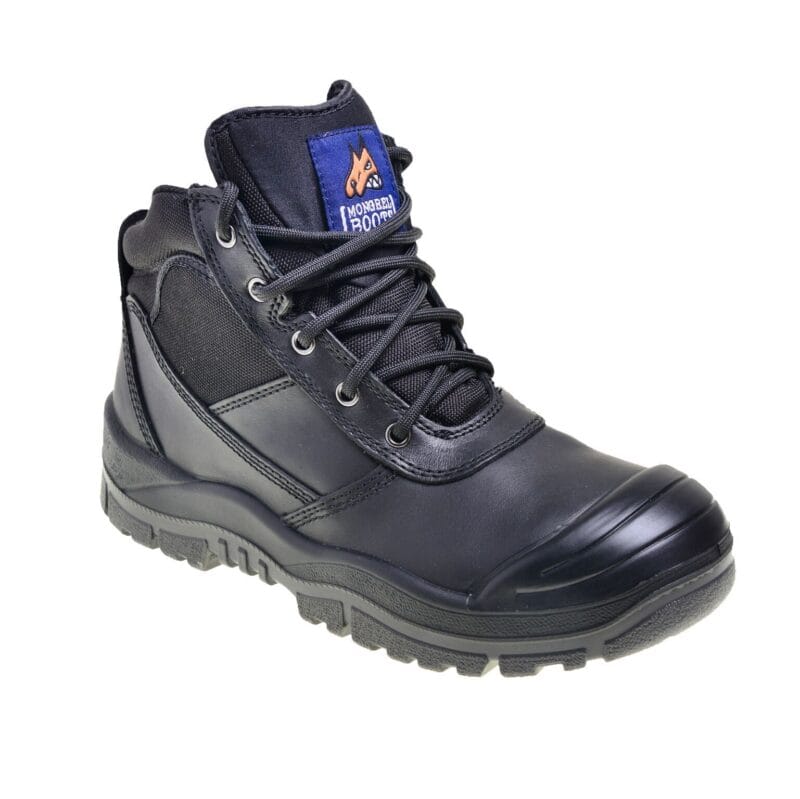 Mongrel 461020 Work Boots. Steel Toe Safety. Zip. Scuff Cap.  FREE GIFT OPTION!