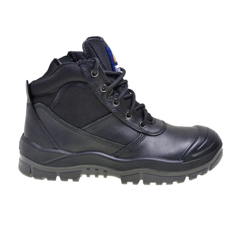 Mongrel 461020 Work Boots. Steel Toe Safety. Zip. Scuff Cap.  FREE GIFT OPTION!