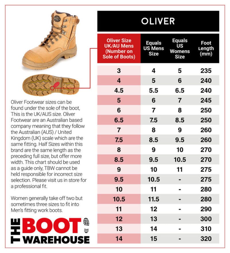 Oliver Work Boots 55385 & 55380 Steel Toe Zip Side Safety Work Boot, NEW STYLE!
