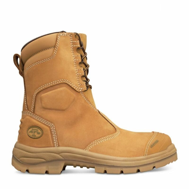 Oliver Work Boots 55385 & 55380 Steel Toe Zip Side Safety Work Boot, NEW STYLE!