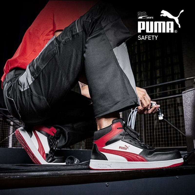 Puma Frontcourt 630057 - Light Weight, Metal Free Composite Toe Safety