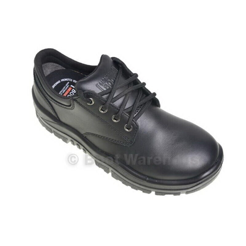 Mongrel Boots 910025. Non Safety, Black Derby, Executive Work Shoes. Brand New!