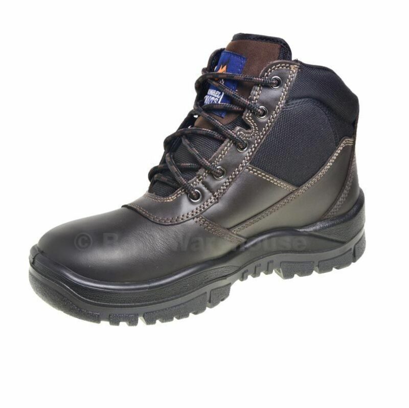 Mongrel 917030 Work Boots. Non Safety Footwear. Brown. Lace-Up. Casual Style!