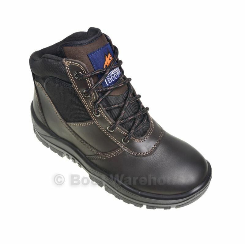Mongrel 917030 Work Boots. Non Safety Footwear. Brown. Lace-Up. Casual Style!