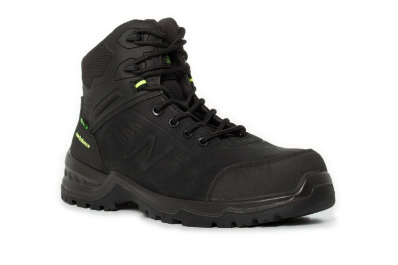 New Balance Contour ZIP Black, Men’s Steel Toe Safety Work Boot 2E & 4E Fittings