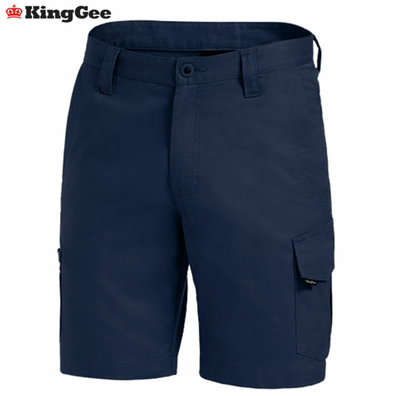 King Gee K17820 Shorts 'Workcool 2' Ripstop 10 Pockets Modern Fit Cotton NEW!