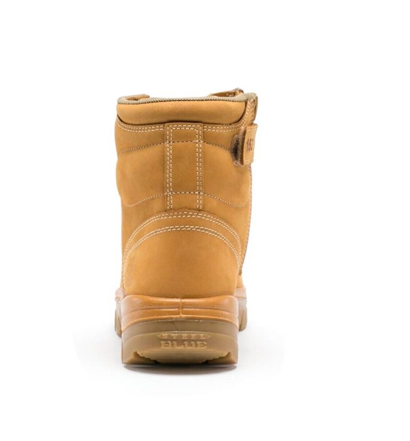 Steel Blue Argyle Zip Wheat Boot 322152 Steel Cap Safety Nitril Sole LARGE SIZES