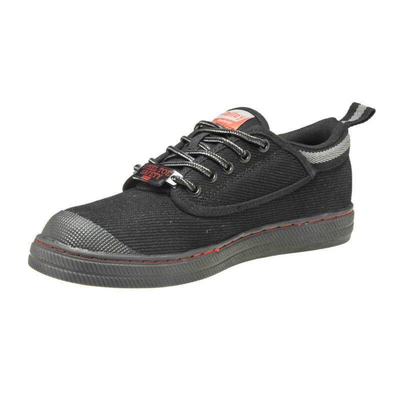 Dunlop Volley Original Black Classic Work Boots. Safety Steel Toe Cap UK Fitting