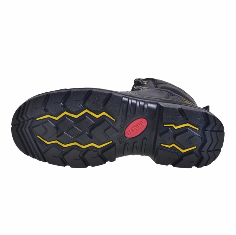 Oliver Work Boots 55345z, Zip Side,'Black' Steel Toe Cap Safety. UPGRADED STYLE!