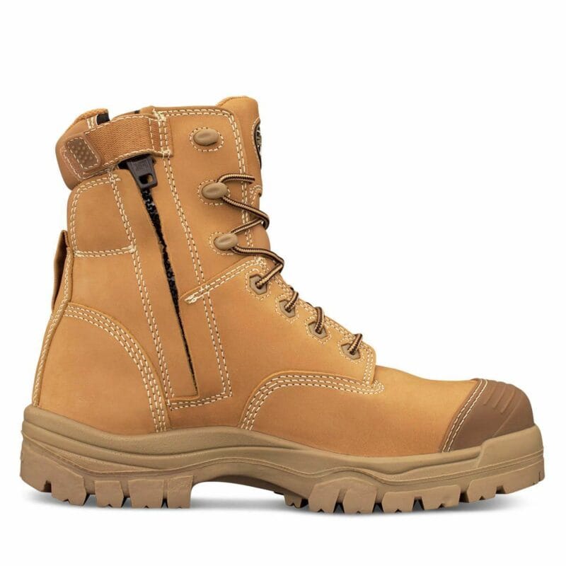 Oliver Work Boots, 45632z, Zip, Lace-Up, Non-Metal, Composite Toe Cap Safety