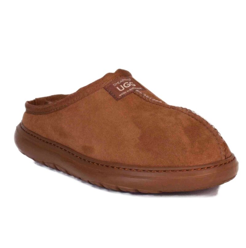 Shearers Slipper, Slip On, Original Men's Moccasin Ugg Boots - Australian Made