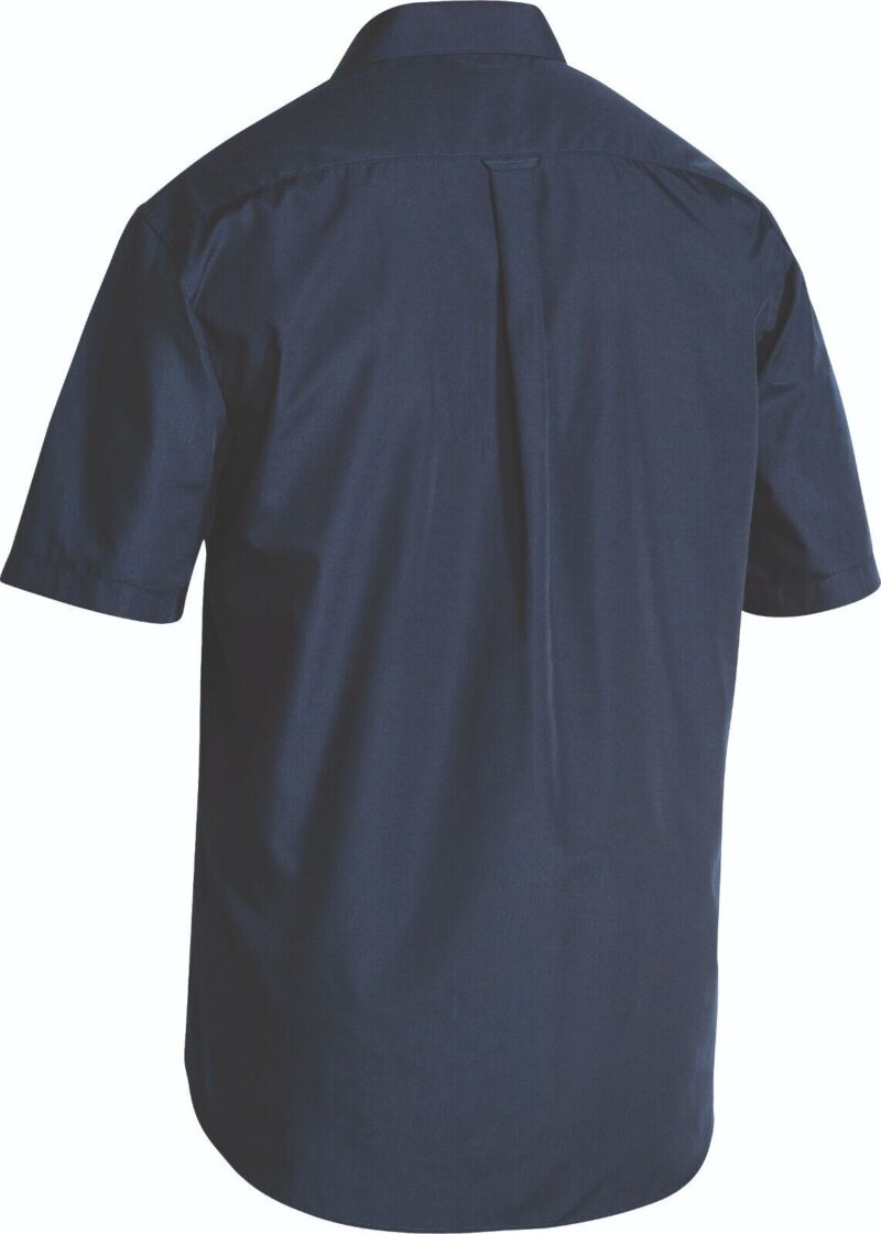 Bisley Mens Work Shirt BS1526 Permanent Press Short Slv. Lightweight BIG SIZES!