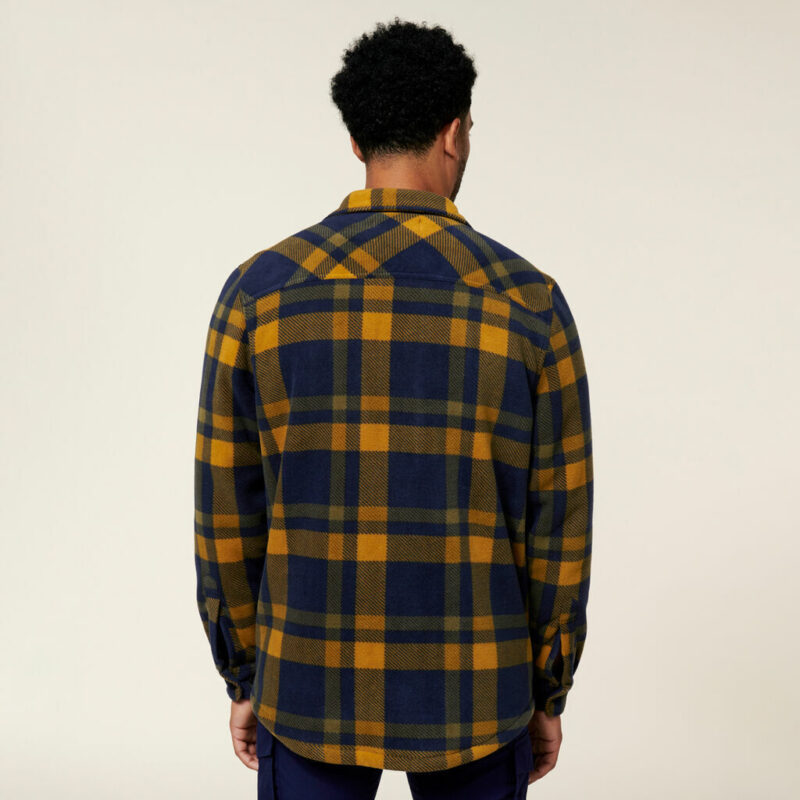 Hard Yakka Y06518 Fleece Lined Flannelette Legend Sherpa Jacket + FREE BEANIE !!