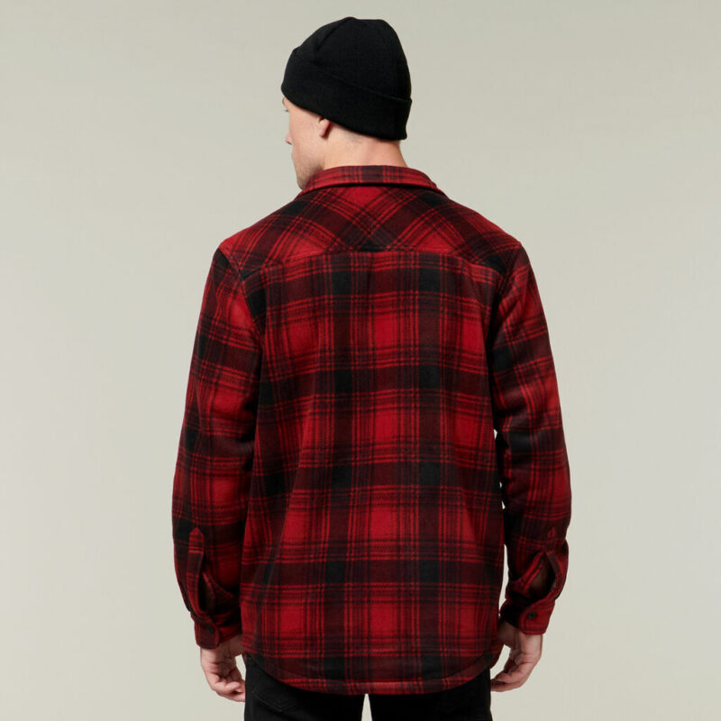 Hard Yakka Y06518 Fleece Lined Flannelette Legend Sherpa Jacket + FREE BEANIE !!