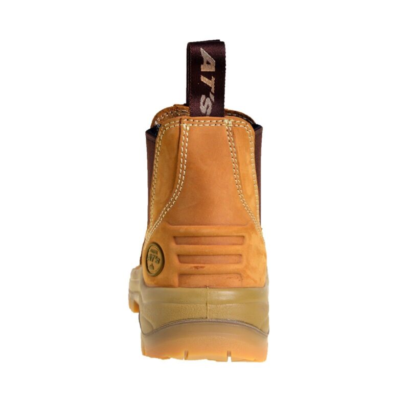 Oliver Work Boots 55322. Wheat, Elastic Sided, Steel Toe Safety. UPDATED STYLE!