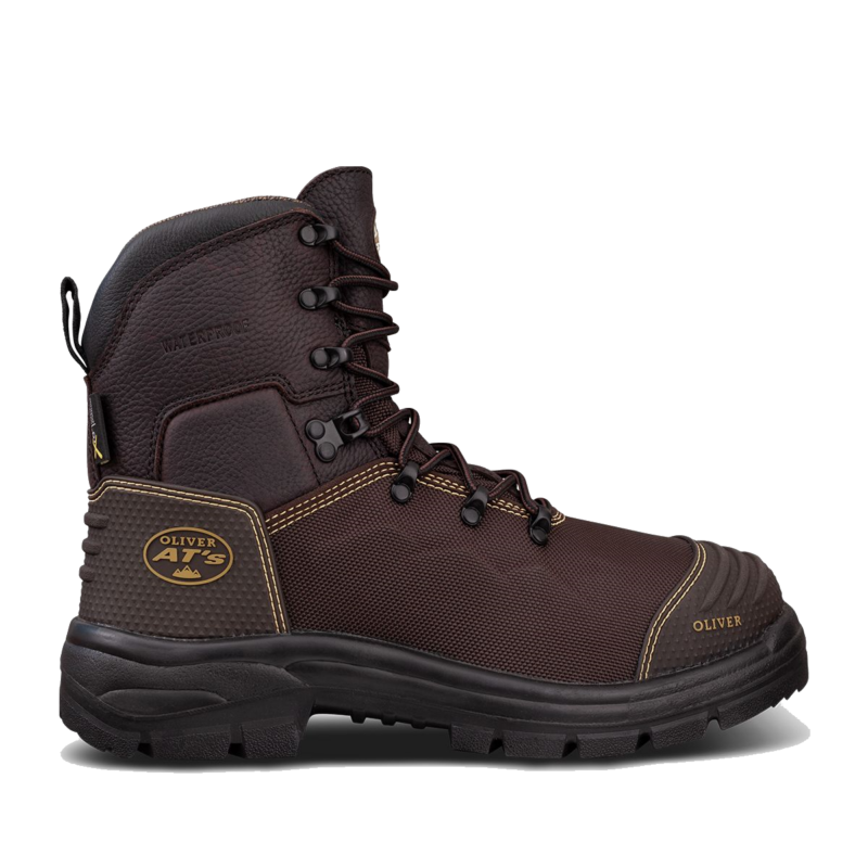 Oliver 65490 150mm Work Boots Steel Cap Safety Lace-Up 100% WATERPROOF!