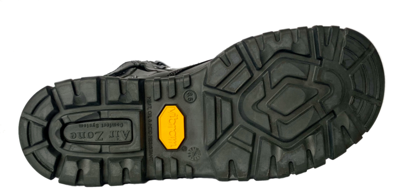 Mongrel 561020 Work Boots. Safety Steel Toe Cap.  Black, High Ankle, Zip Sider.